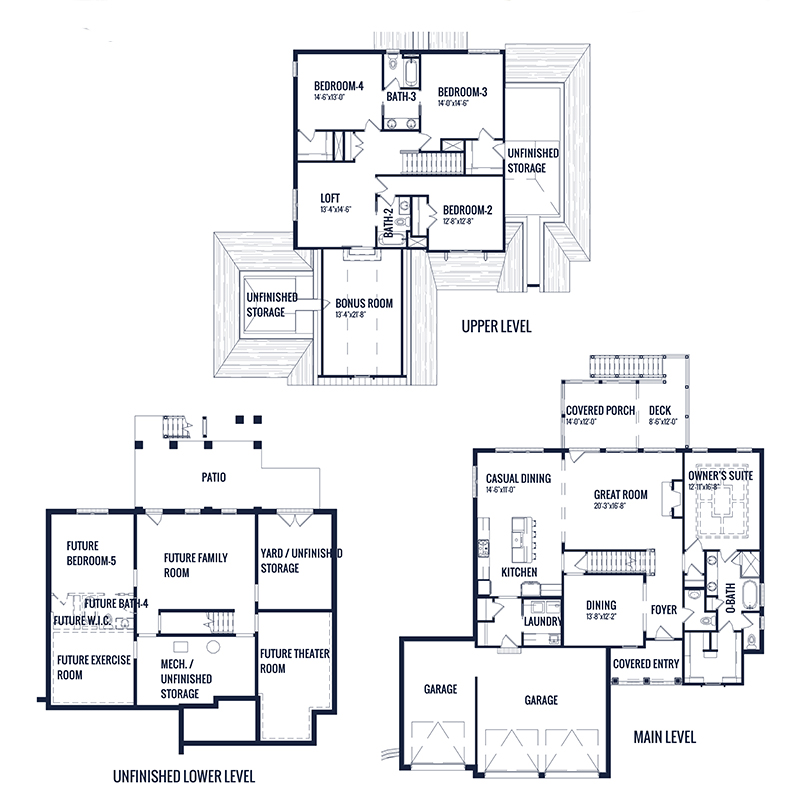 Lot 454 Brookberry Farm with Basement a 4 bedroom 3 bath